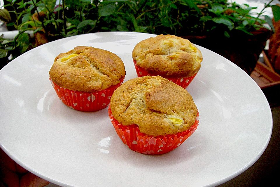 Pfirsich - Muffins