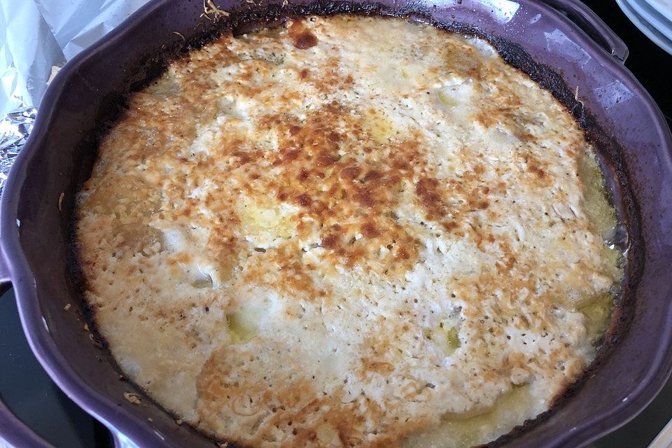 Kartoffelgratin mit Käse