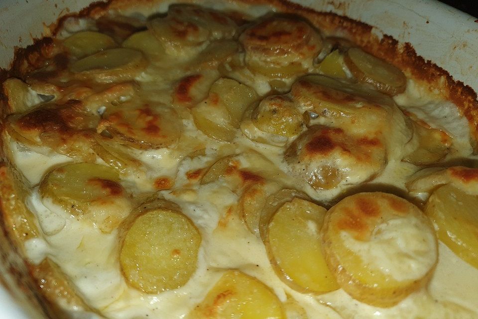 Kartoffelgratin mit Käse