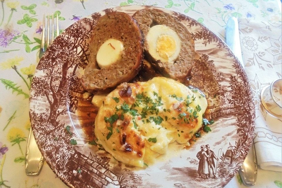 Kartoffelgratin mit Käse