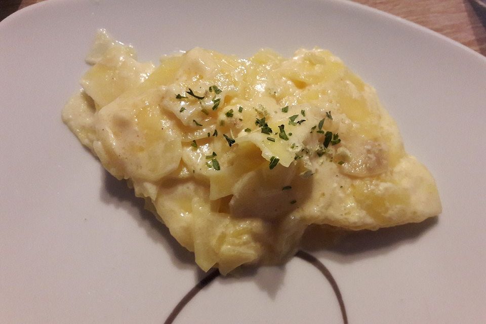 Kartoffelgratin mit Käse