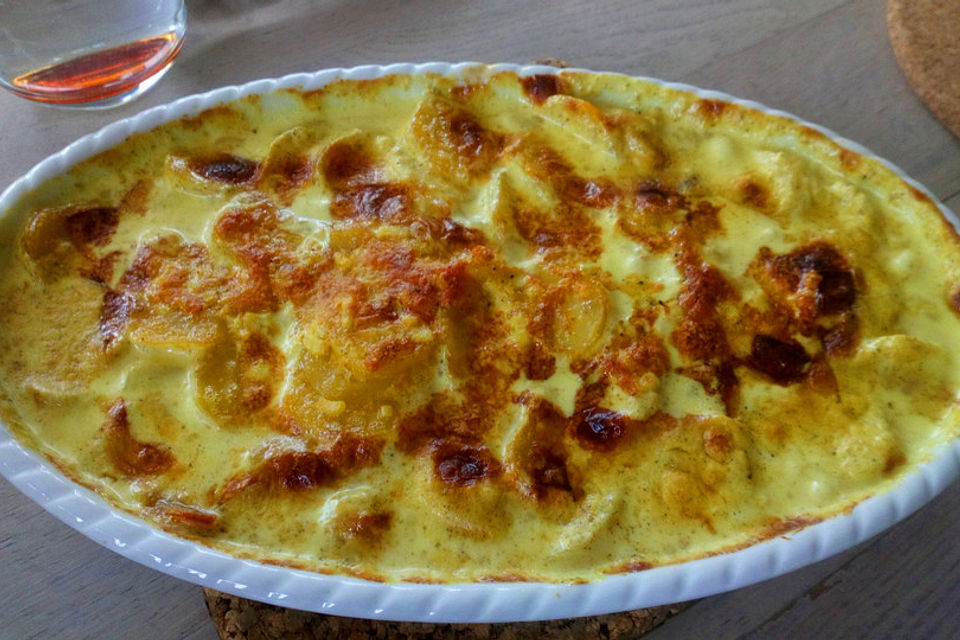 Kartoffelgratin mit Käse