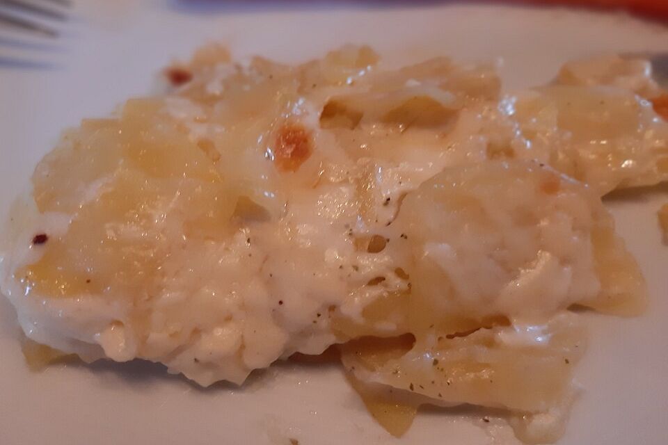 Kartoffelgratin mit Käse