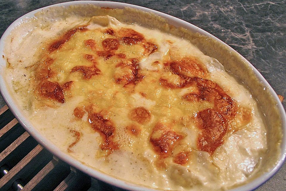 Kartoffelgratin mit Käse