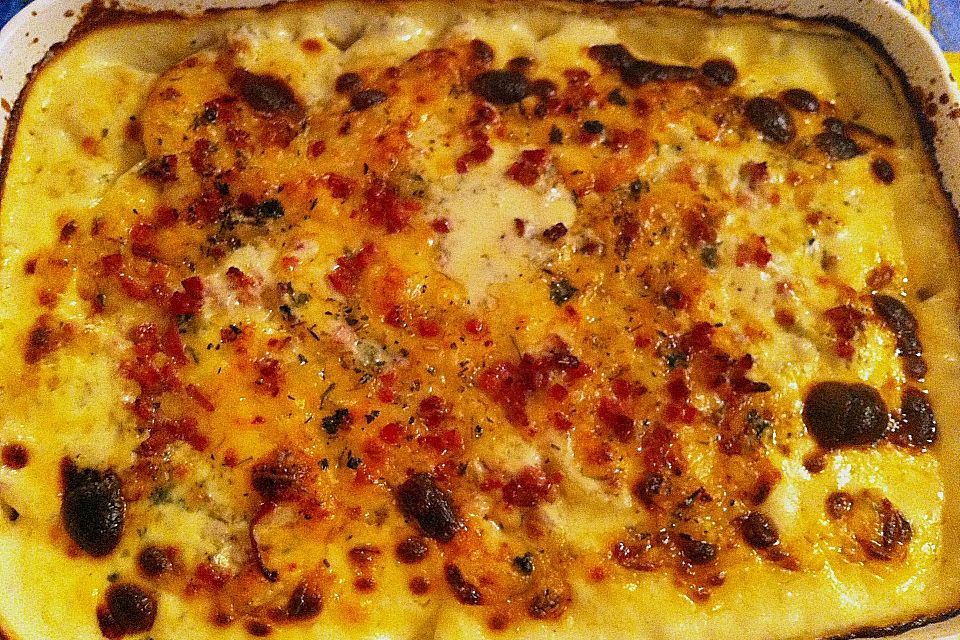 Kartoffelgratin mit Käse