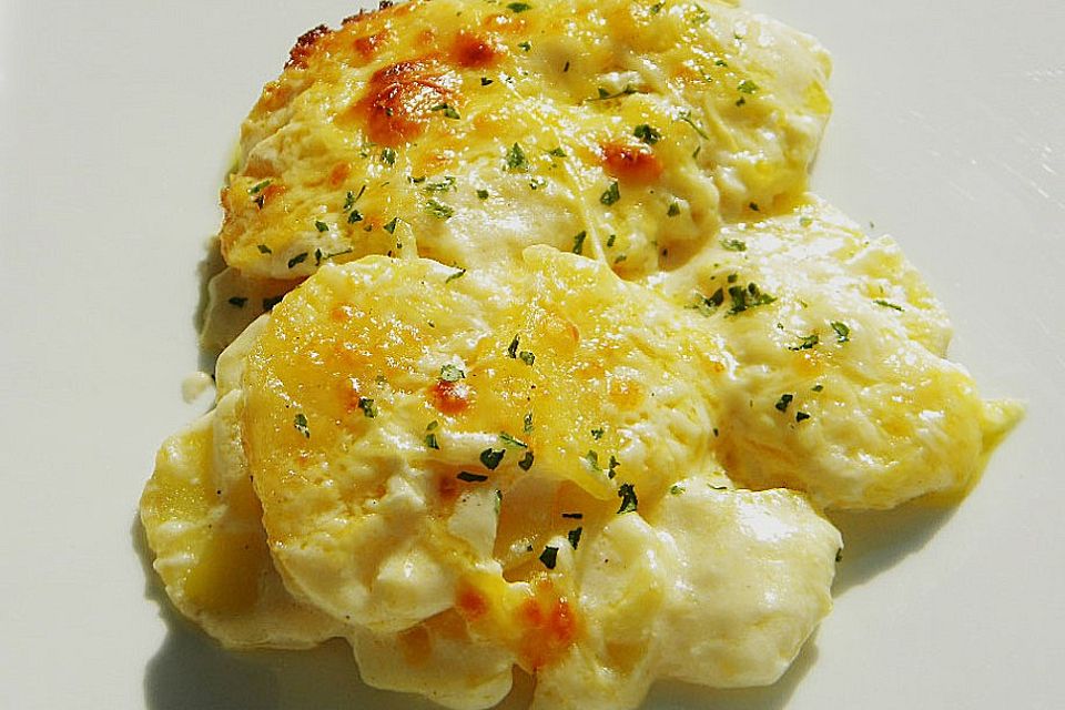 Kartoffelgratin mit Käse