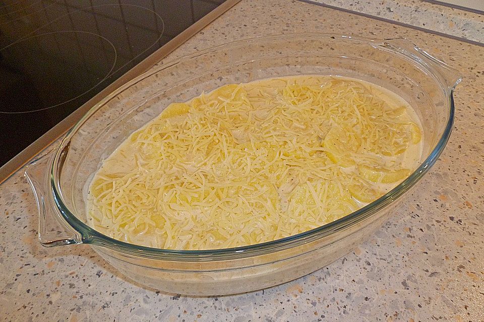 Kartoffelgratin mit Käse