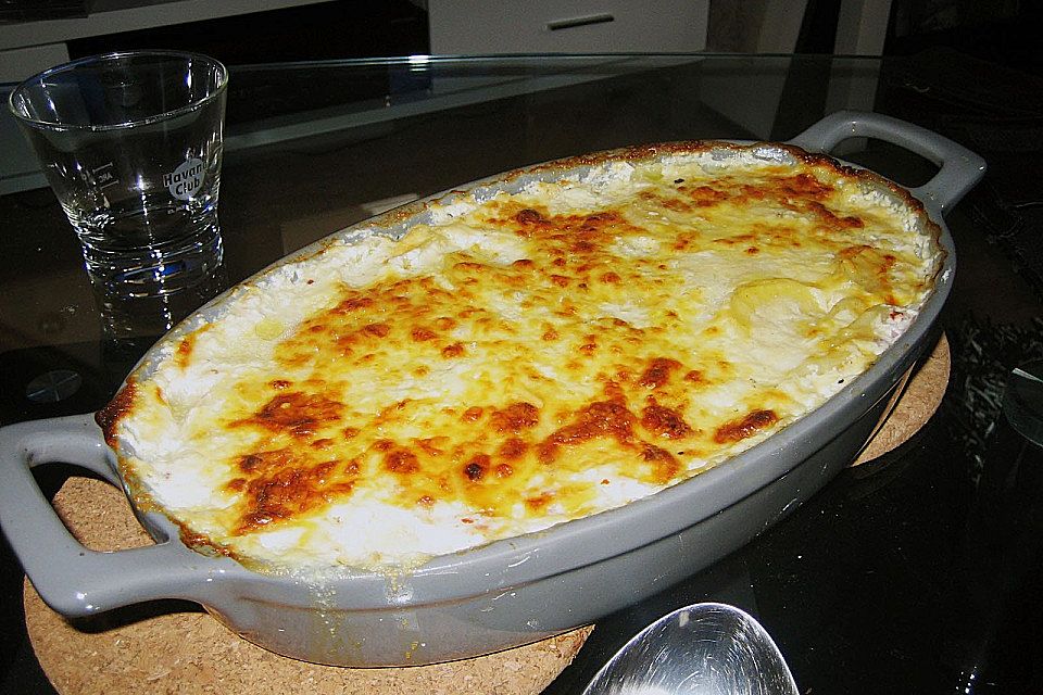 Kartoffelgratin mit Käse