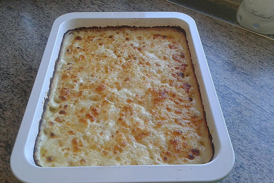 Kartoffelgratin mit Käse