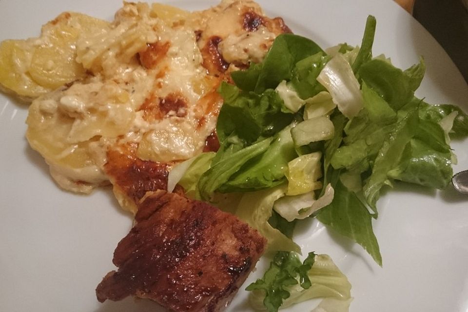 Kartoffelgratin mit Käse