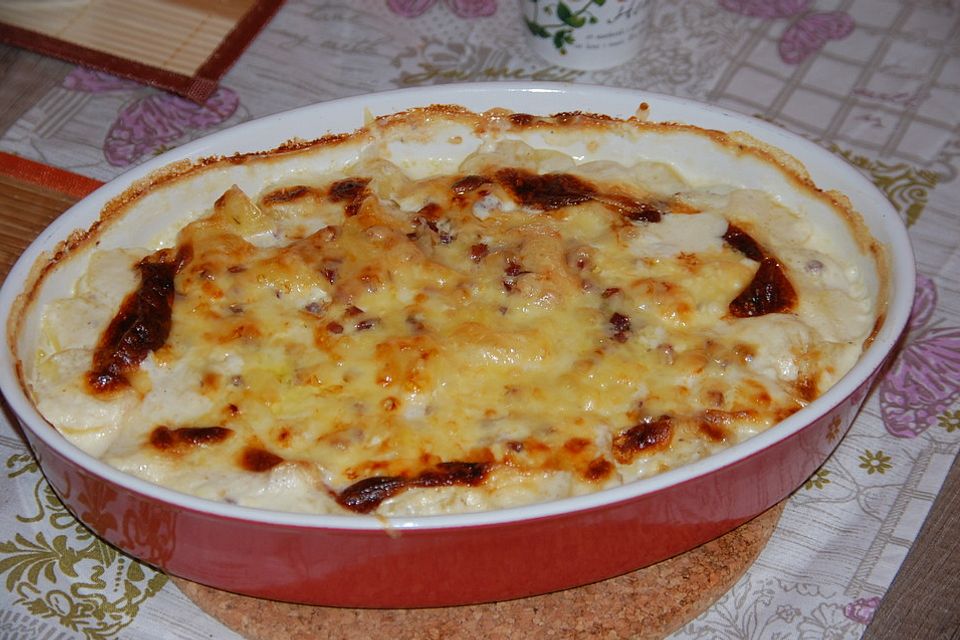 Kartoffelgratin mit Käse