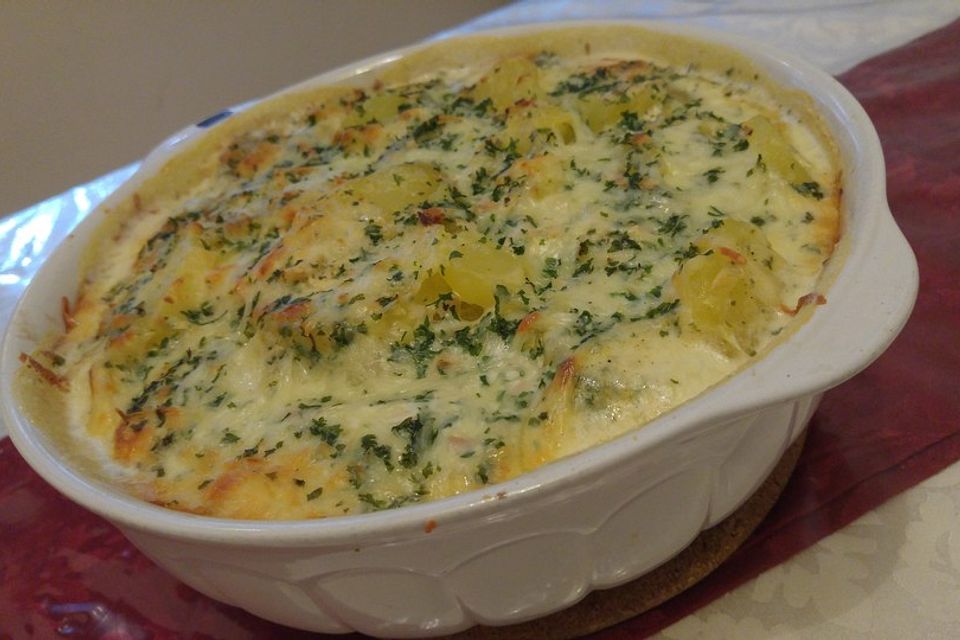 Kartoffelgratin mit Käse