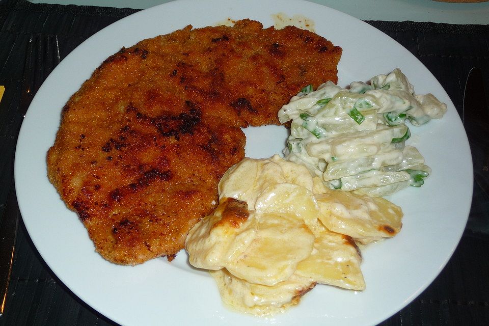 Kartoffelgratin mit Käse