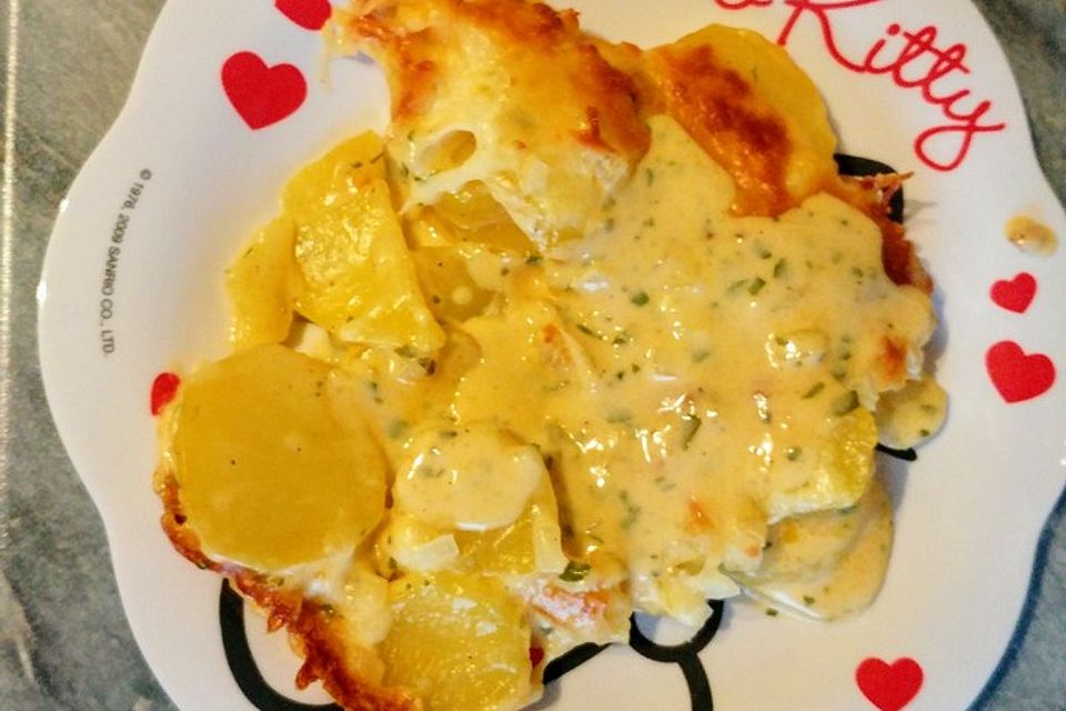 Kartoffelgratin mit Käse