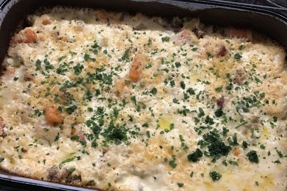 Kartoffelgratin mit Käse