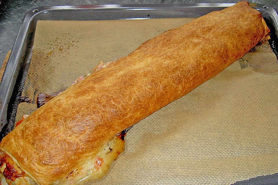 Schinken - Tomaten - Mozzarella - Strudel