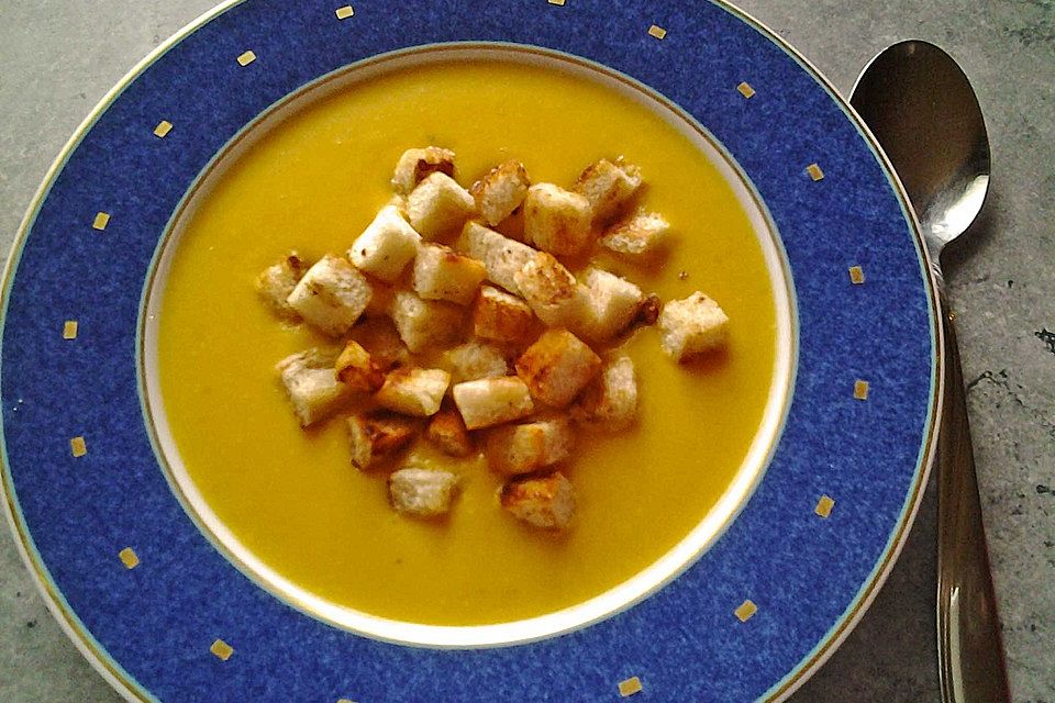 Butternut - Kartoffel - Cremesuppe