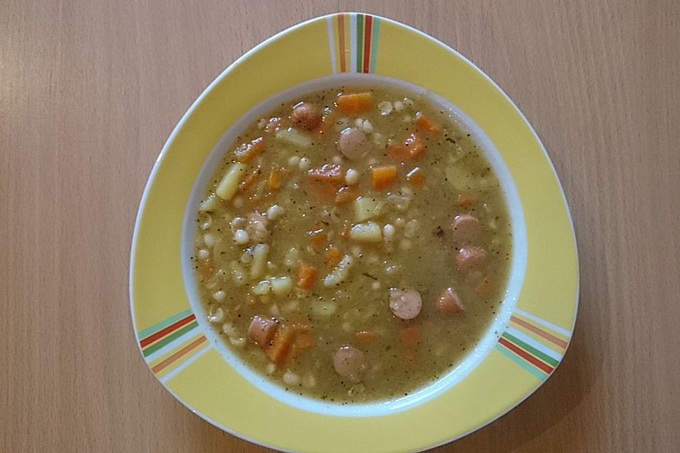 Bohnensuppe à la Mama