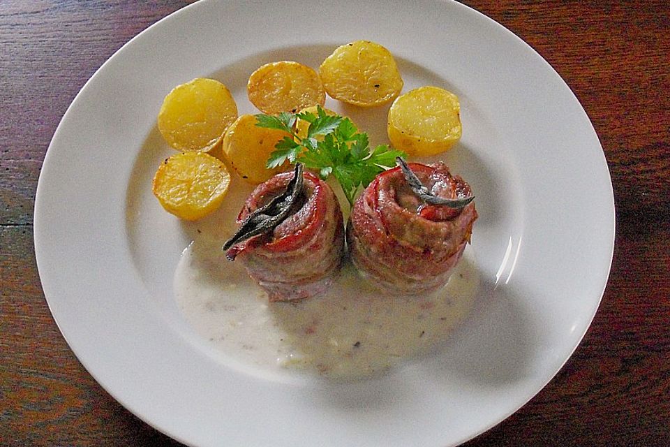 Ofenkartoffeln à la Saltimbocca