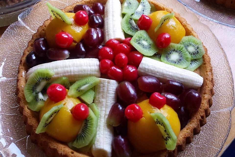 Schneller Biskuit für Obstkuchen