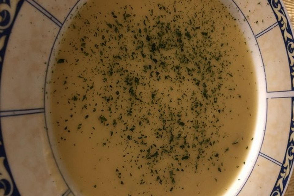 Gemüsecremesuppe