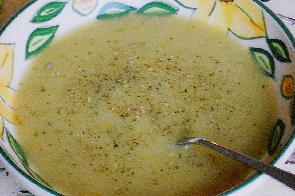 Gemüsecremesuppe