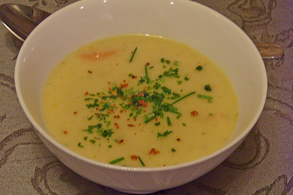 Gemüsecremesuppe