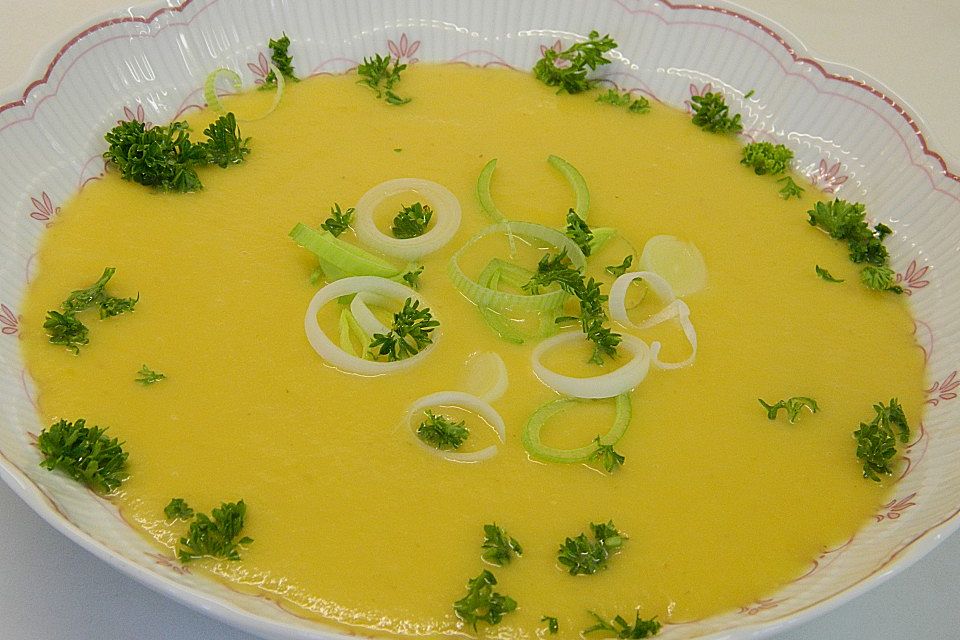 Gemüsecremesuppe