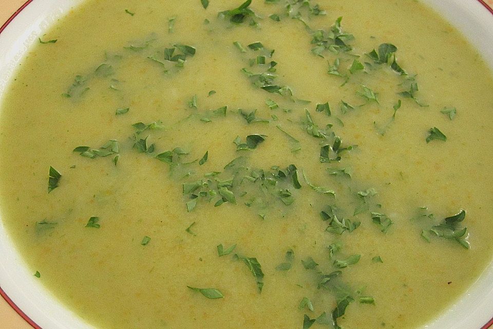 Gemüsecremesuppe