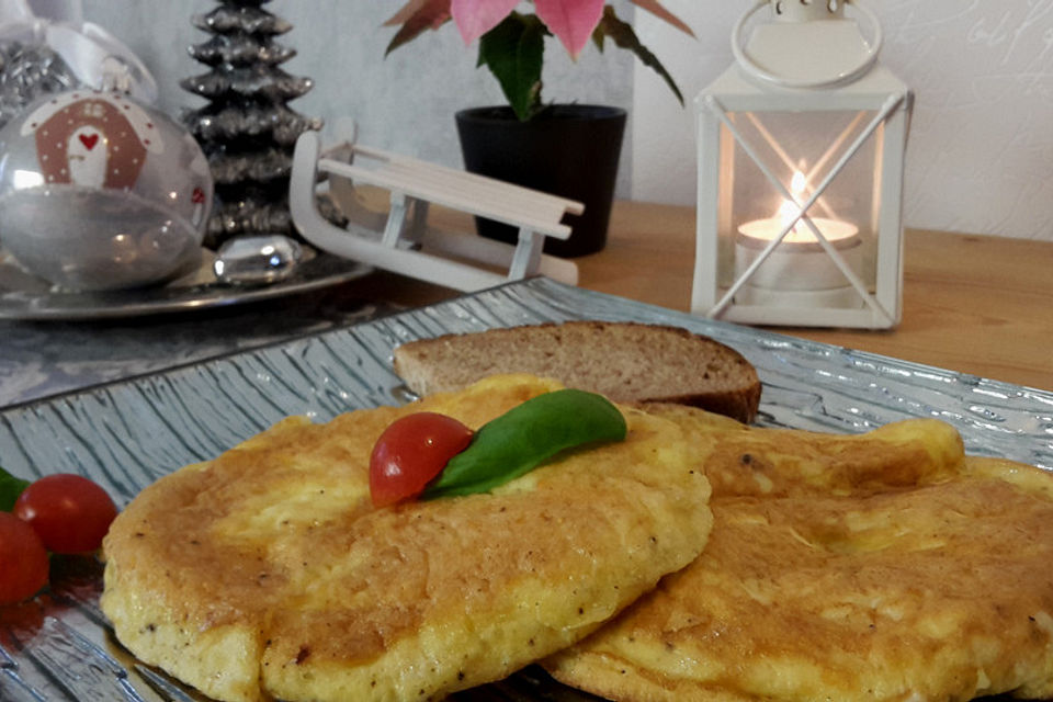 Cyberladys  Käseomelette