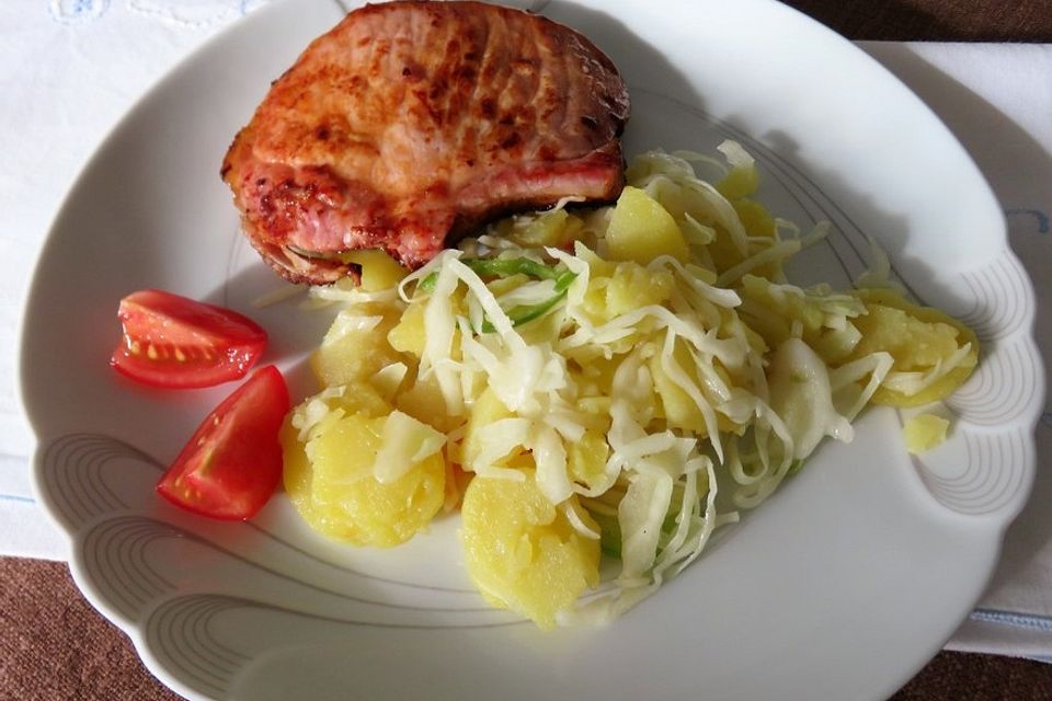 Kasseler-Kraut-Pfanne