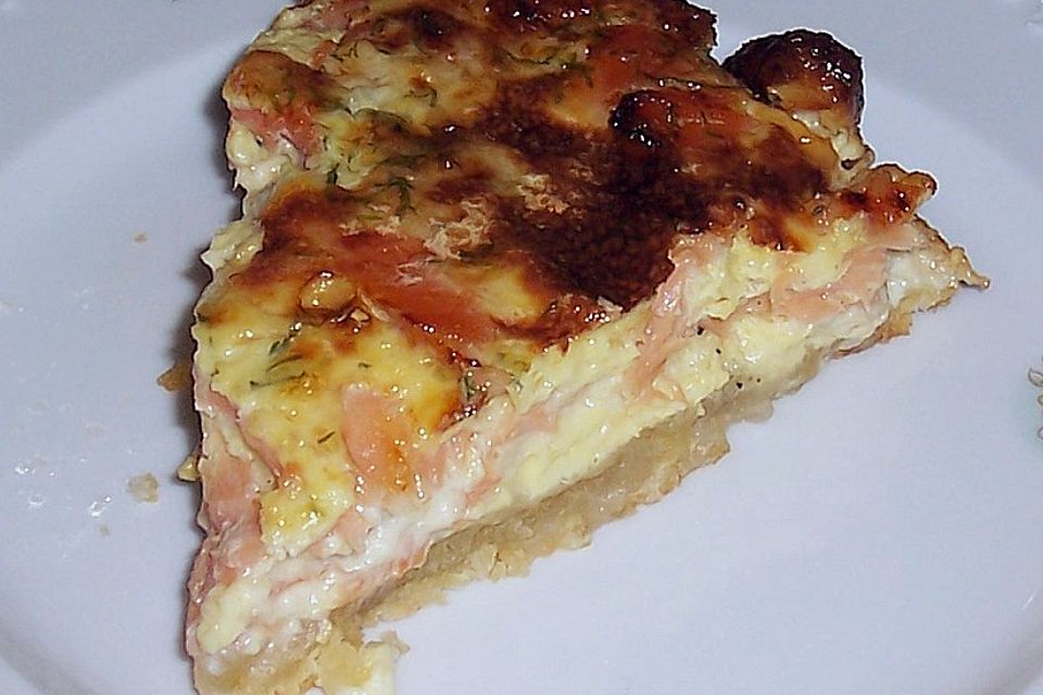 Lachs-Quiche