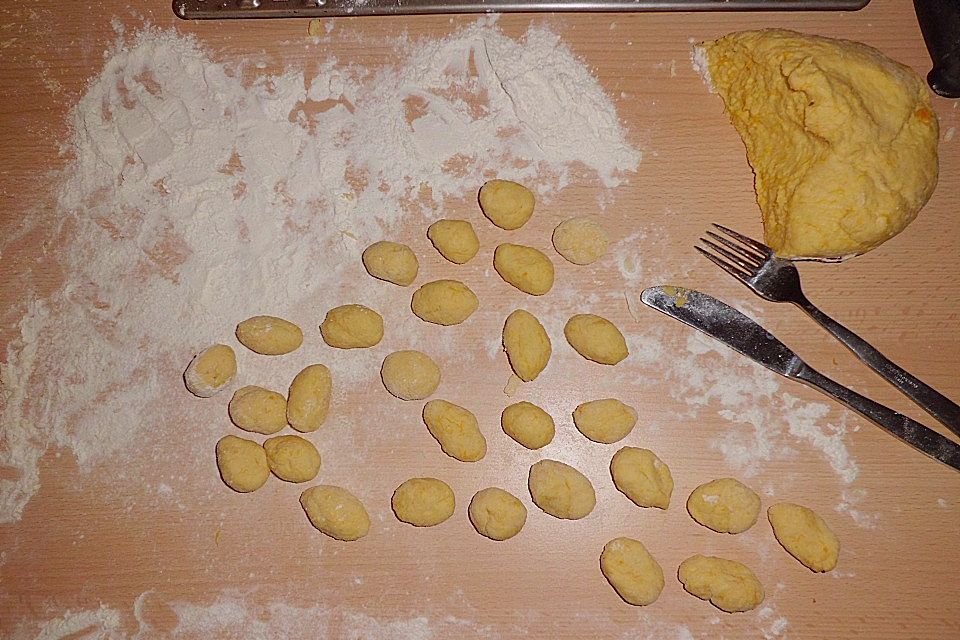 Kürbisgnocchi