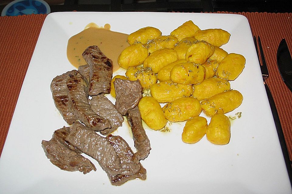 Kürbisgnocchi