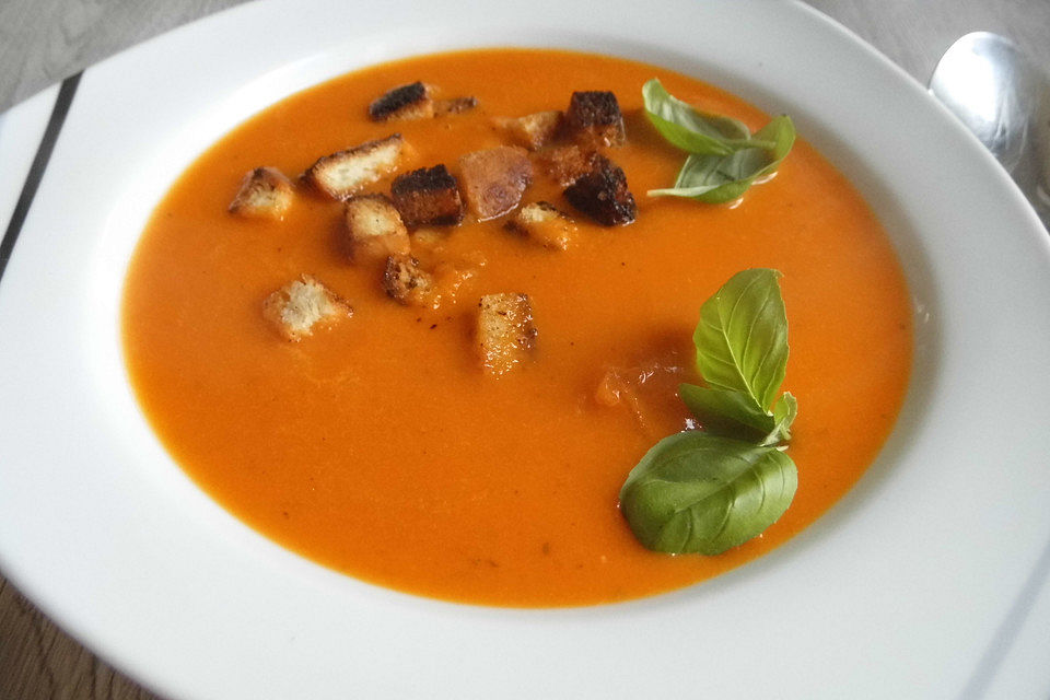 Tomatencremesuppe