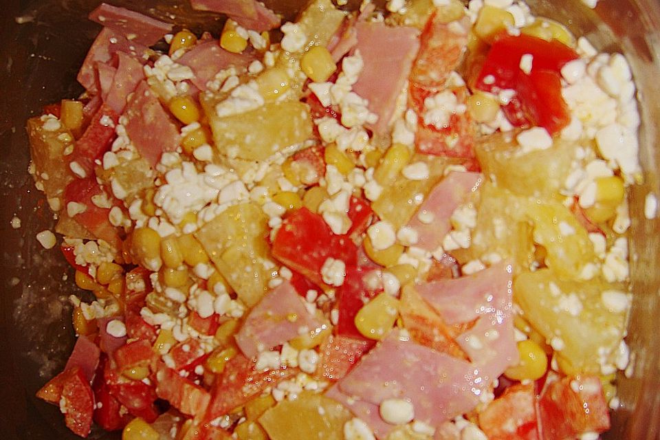 Hüttenkäse - Salat