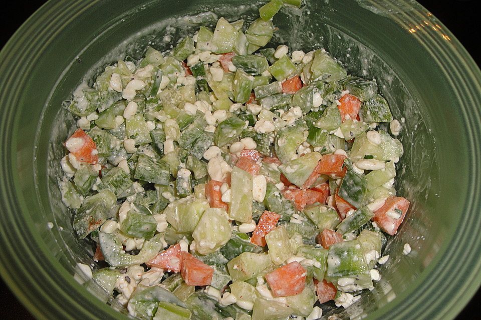 Hüttenkäse - Salat