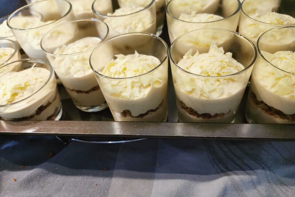 Weiße Lebkuchen - Mousse