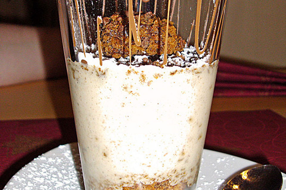 Weiße Lebkuchen - Mousse