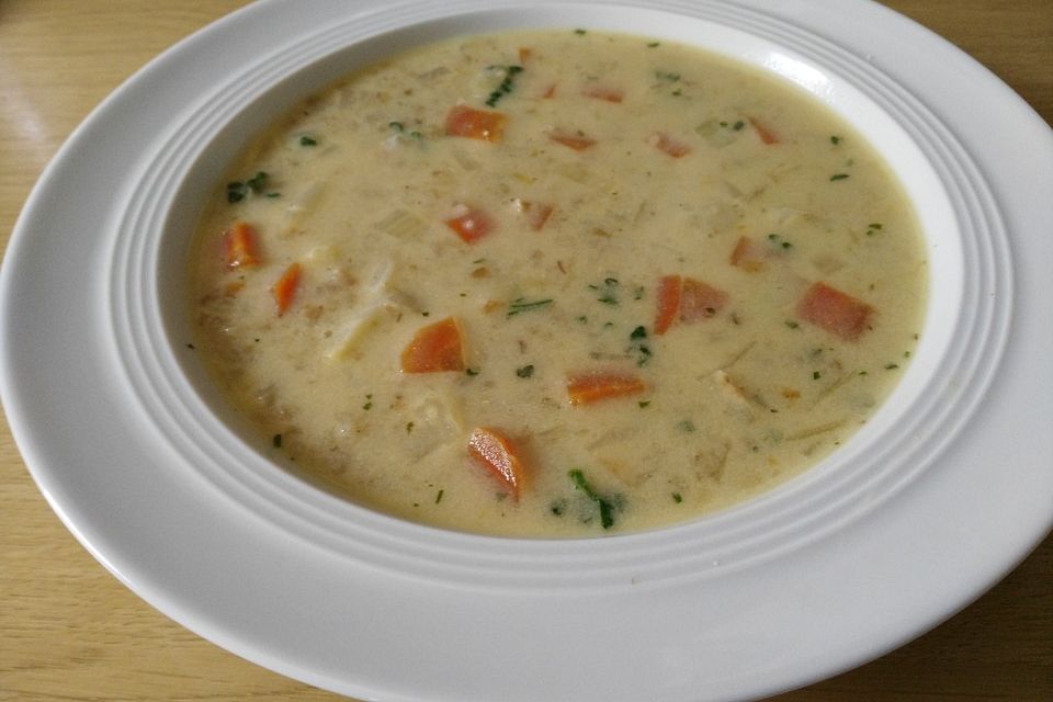 Grünkernsuppe