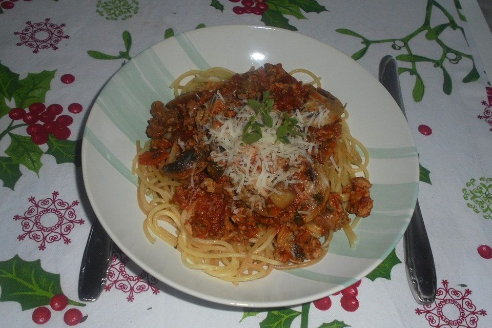 Spagetti Bolognese, kein Instant