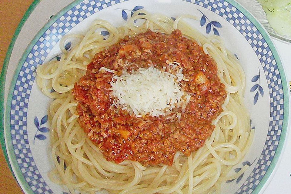 Spagetti Bolognese, kein Instant