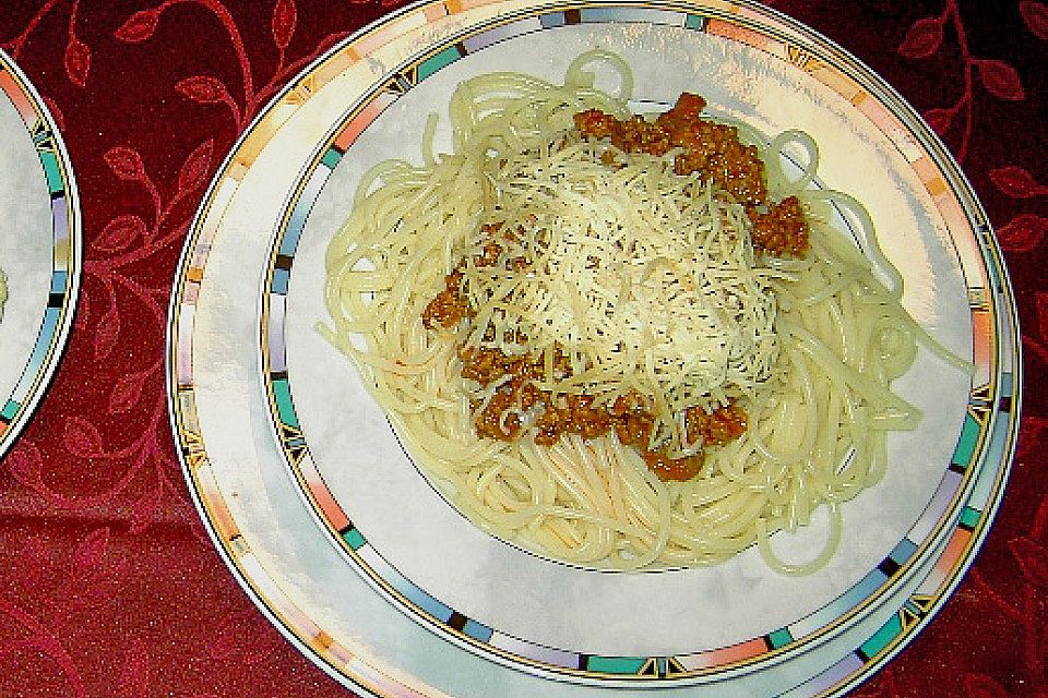 Spagetti Bolognese, kein Instant