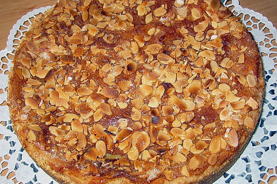 Apfelkuchen, sahnig