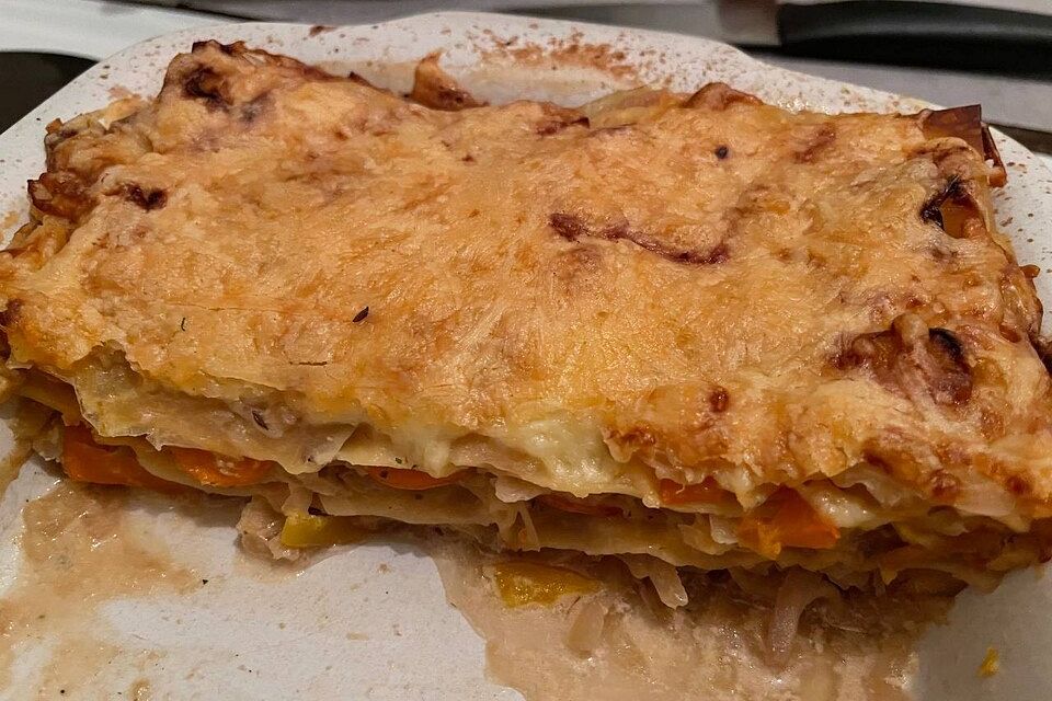 Weißkraut - Karotten - Lasagne