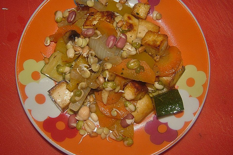 Tofu mit Gemüse