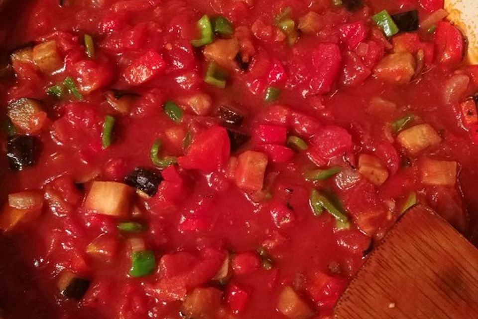 Tomaten-Paprika-Sauce