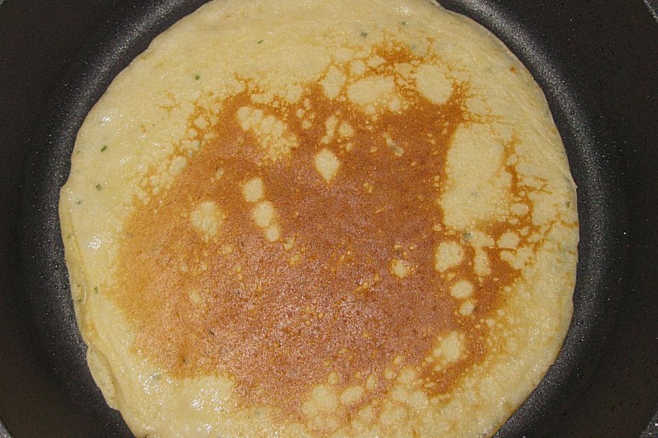 Kartoffel - Pfannkuchen mit Hackfüllung