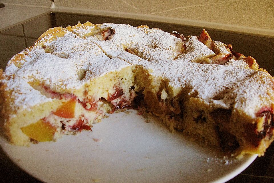 Zwetschgen - Eierlikör - Kuchen