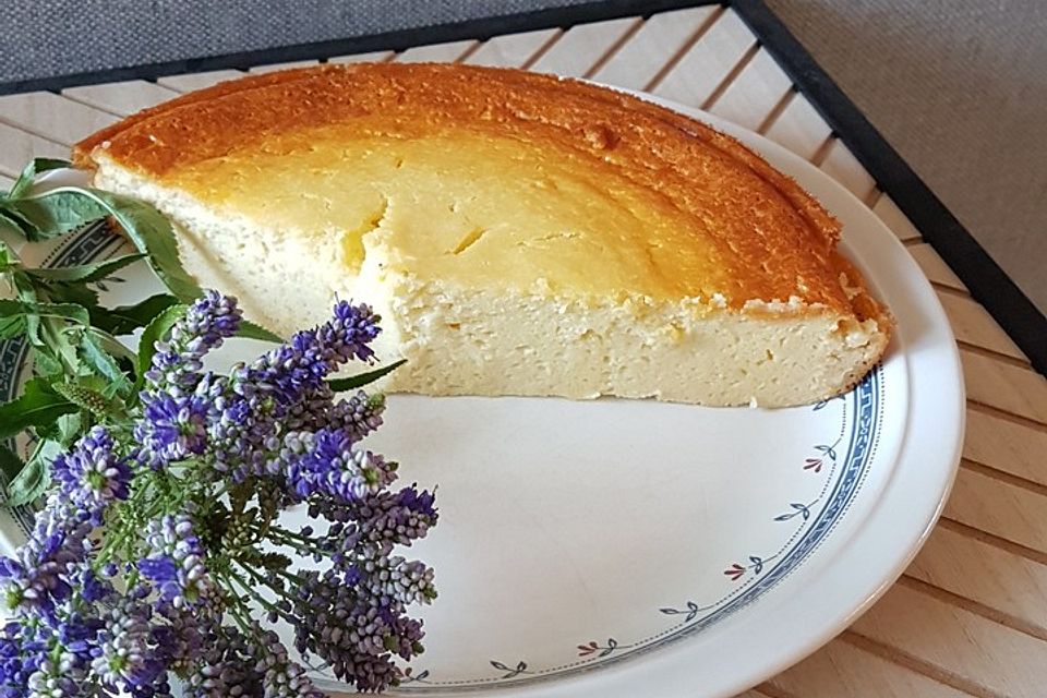 Schnell-Käsekuchen ohne Boden